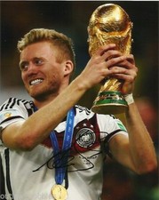Germany World Cup Andre Schurrle Autographed Signed 8x10 Photo COA