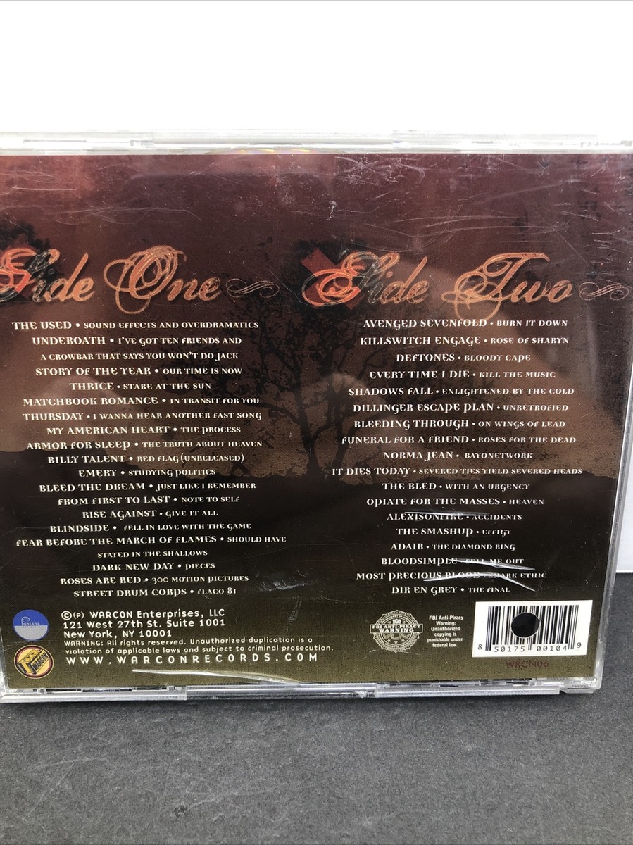 TASTE OF CHAOS 36 OF THE SICKEST BANDS PROMO 2006 CD USED