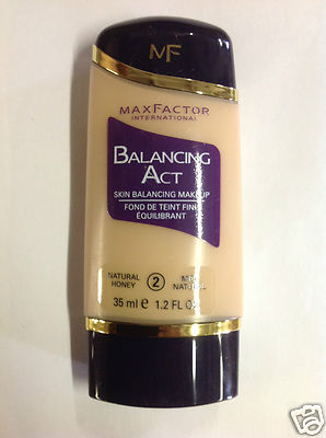 Max Factor Balancing Act Skin Balancing Makeup 35ml/1.2fl Oz Natural Honey #2 .