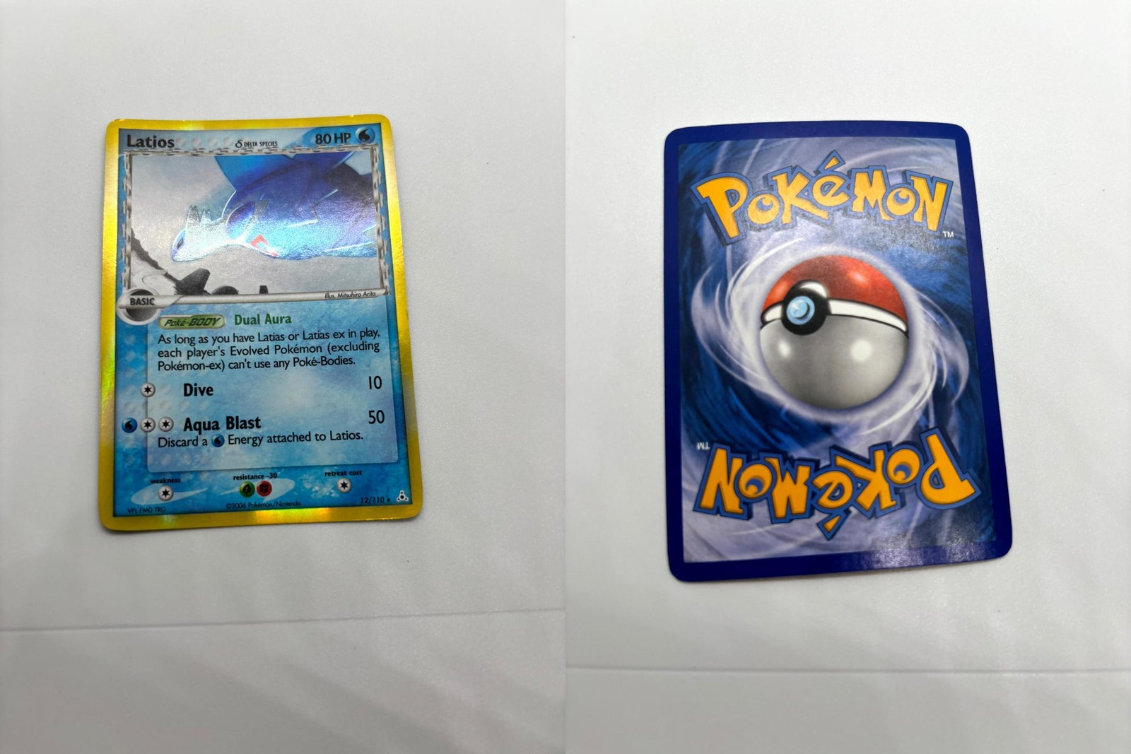 Latios 12/110 Holo Rare Holon Phantoms Pokemon