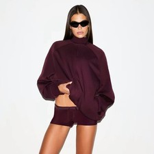 Nike Skims Oversized Track Jacket Currant Siz...