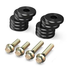 Premium Solid Front Seat Spacer, 0.25" to 1.5" Adjustable Seat Rear Spacer
