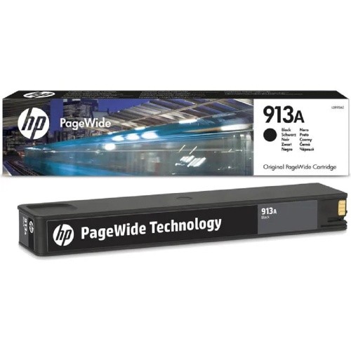 HP 913A Schwarz Original Pagewide Tintenpatrone-image