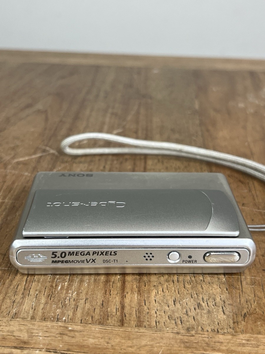 Sony Cyber-Shot DSC - T1 5.0 Mega Pixels 3x Optical Zoom Compact