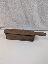 UsedVintage Roger Latham "True Tone" Turkey Box Call Brown Wood Made in the USA