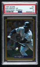1994 Score Gold Rush Sample Ken Griffey Jr #3 PSA 9 MINT HOF 0h4