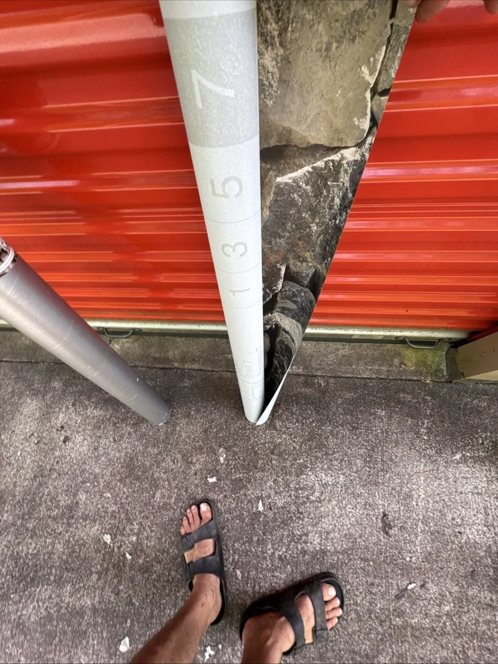 Stones Photo wallpaper Stone wall Premium 368x248cm non-woven orange grey - Image 3 of 4