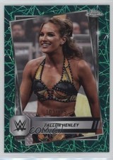 2025 Topps Chrome WWE Teal Laser Refractor 103/175 Fallon Henley #86 1g2u