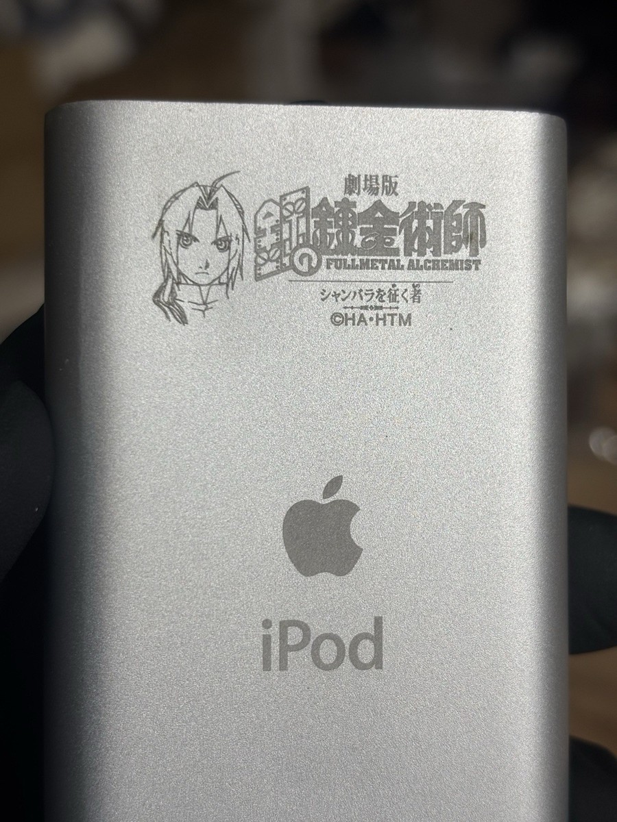 VERY RARE! FULL METAL ALCHEMIST Apple ipod Mini 2nd Gen PA9958J