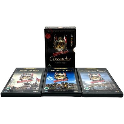 Cossacks Anthology Collector s Edition   3x PC CD-ROM Deutsch (DE) USK 12