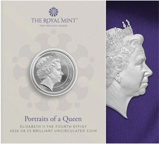 5 Pound Portraits Of A Queen Fourth Effigy Blister Great Britain 2026