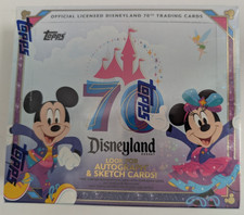 2025 Topps Disneyland 70th Anniversary Hobby Box Factory Sealed 12 Packs