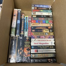 Brand New Sealed VHS Tapes Lot Of 26 Vintage Movies TV Shows Mixed Bundle Tape