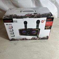 Sdrd Karaoke Wireless Speaker With 2 Wireless Microphones