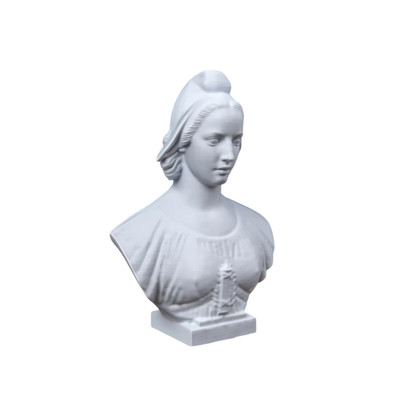 Marianne bust French Republic Symbol sculpture statue bookshelf