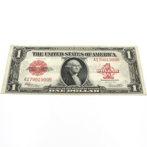 1923 Series $1 Legal Tender Note Horse Blanket United States No Reserve #C738-7