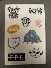 twenty one pilots icon sticker sheet 9 different designs