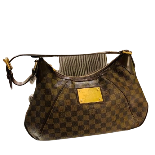 LOUIS VUITTON（LV） Borsa a tracolla Louis Vuitton Thames GM M48181 Damier Ebene tela autentica