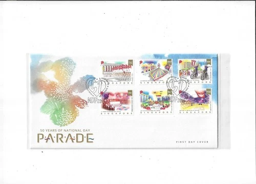 Singapore Year 2016 50th Years of National Day Parade FDC