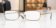 OLIVER PEOPLES OV1253 5284 Aronson New Antique Gold 54 mm Men's Eyeglasses