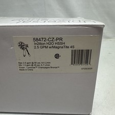 Delta In2ition 58472-CZ-PR 4-Setting Shower Head Hand Shower Champagne Bronze