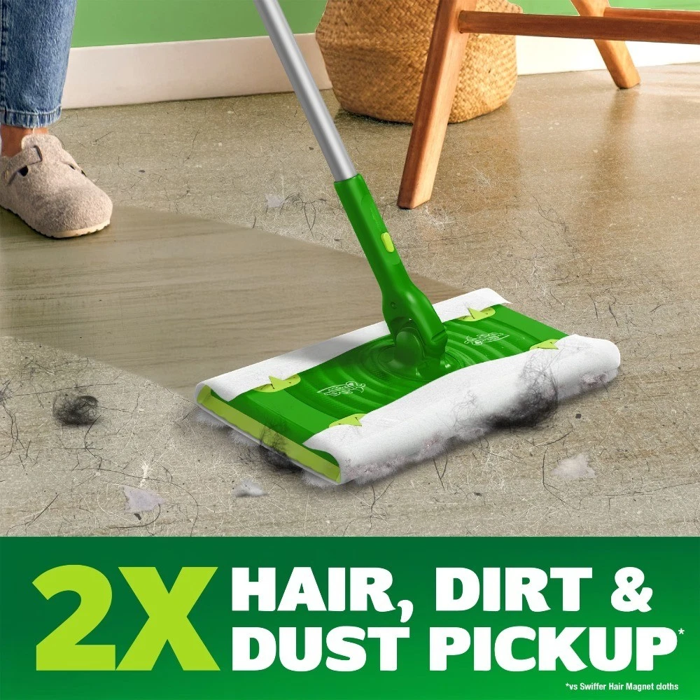 Sweeper Pet Heavy Duty Dry Multi-Surface Cloth Refills for Floor Cleaning, - thumbnail 2