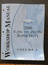 2006 Ford F-250 F-350 F-450 F-550 Super Duty Workshop Manual Vol1 Fcs-12107-06-1