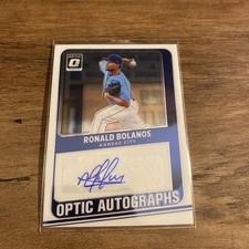 2021 Panini Donruss Optic Autographs Ronald Bolanos