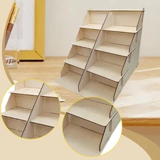 Greeting Card Display Stand Holder Multipurpose Postcard Holder for Bookmark