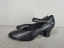 Gently worn Theatricals PRO Heel Black Dance Shoes Size 7.5 