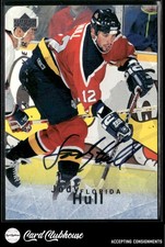 1995-96 Upper Deck BAP Autographs #S110 Jody Hull