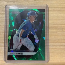 James Triantos - 2025 Panini Prizm Green Ice #200 - Chicago Cubs B-19