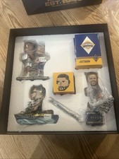 Golden State Warriors NBA 75th Anniversary Bobblehead Season Ticket Box Set 2022