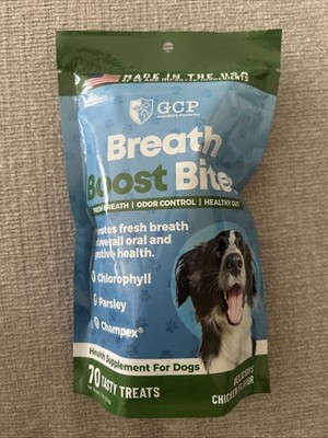 Guardian's Choice Fresh Breath Boost Bites Dogs Oral & Digestive Health Chicken