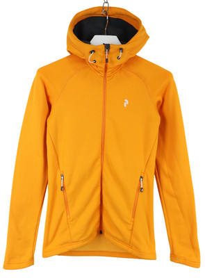 Peak Performance Waitara Sweatshirt Damen Klein Orange Verstellbar Kapuzenpulli