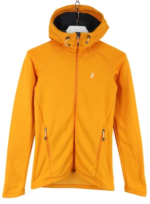 Peak Performance Waitara Sweatshirt Damen Klein Orange Verstellbar Kapuzenpulli - Bild 1 von 4