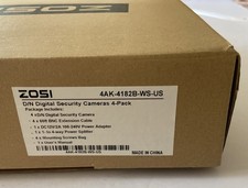 Zosi 4AK-4182B-WS-US Digital Security Cameras 4 Pack White