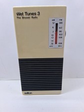 Vintage The Shower Radio Wet Tunes 3 By Salton 1985