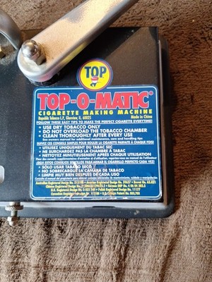 republic tobacco glenview Top-O-Matic Cigarette Making Machine Republic Tobacco Glenview, I'll