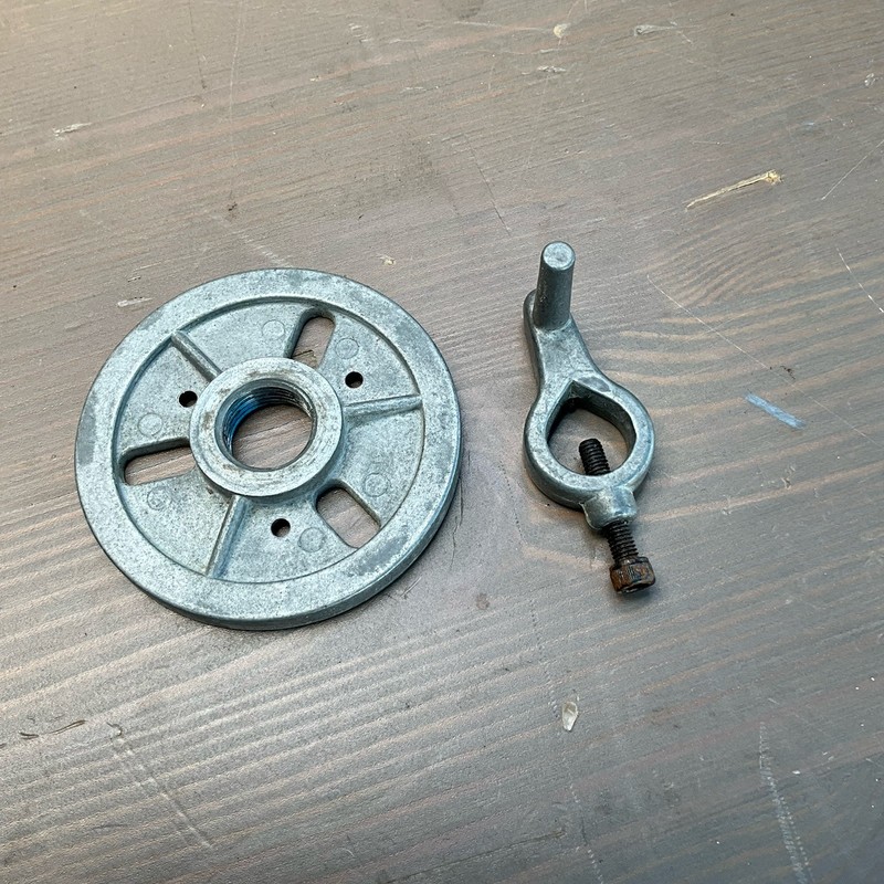 Lathe Face Plate and Dog Sherline 3"