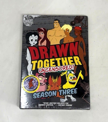 NEW Drawn Together - Uncensored!: Season 3 DVD Comedy Central