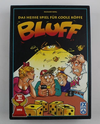 Bluff, Das heiße Spiel für coole Köpfe, 12+, FX Schmid, Würfelspiel - Bild 1 von 4