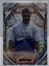 2025 Topps Chrome Formula 1 Nigel Mansell Diamond 75th Anniversary #D75-49