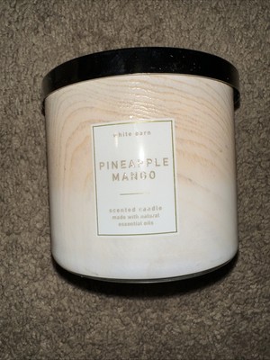 Bath Body Works 3- Wick Soy Blend Candle Pineapple Mango