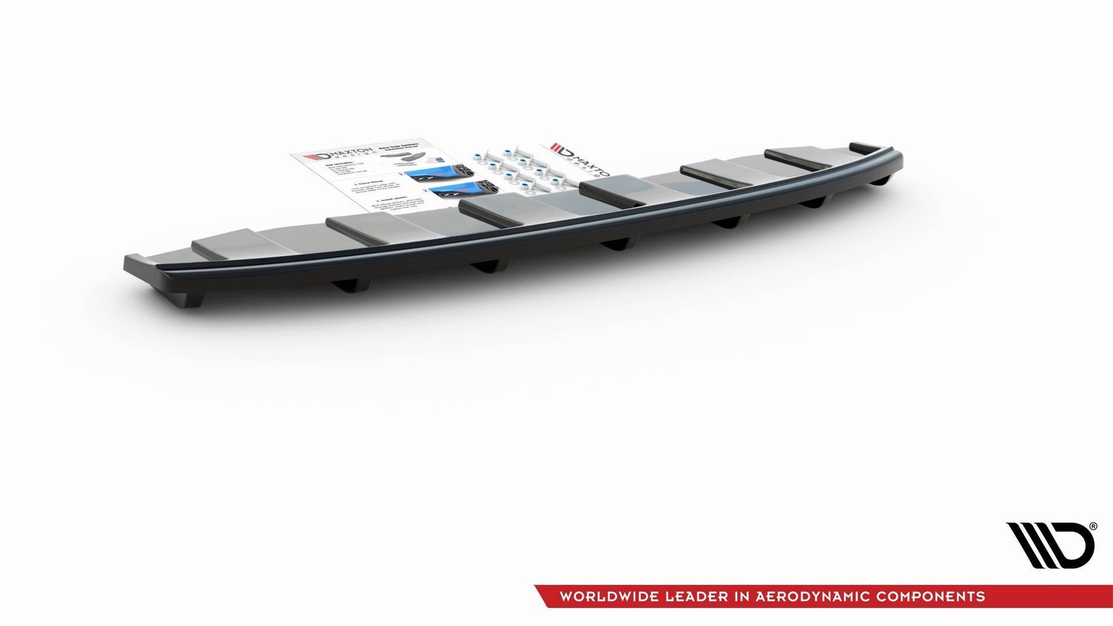 Splitter arrière Maxton pour Audi A6 C7 S-Line Avant avec double échappement
