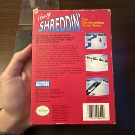 Heavy Shreddin' (Nintendo NES) Complete - Tested - Authentic