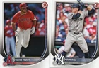 2025 Bowman - Ben Rice (ROOKIE CARD), Mike Trout
