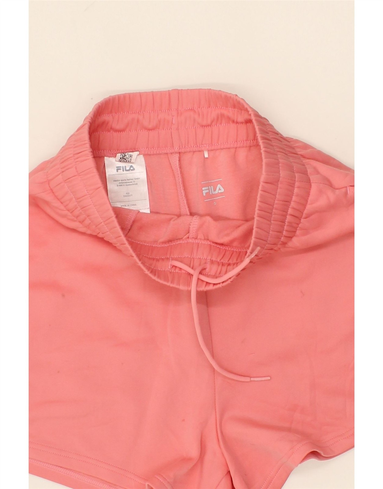 FILA pantaloncino sportivo donna UK 10 piccolo rosa modal OO06