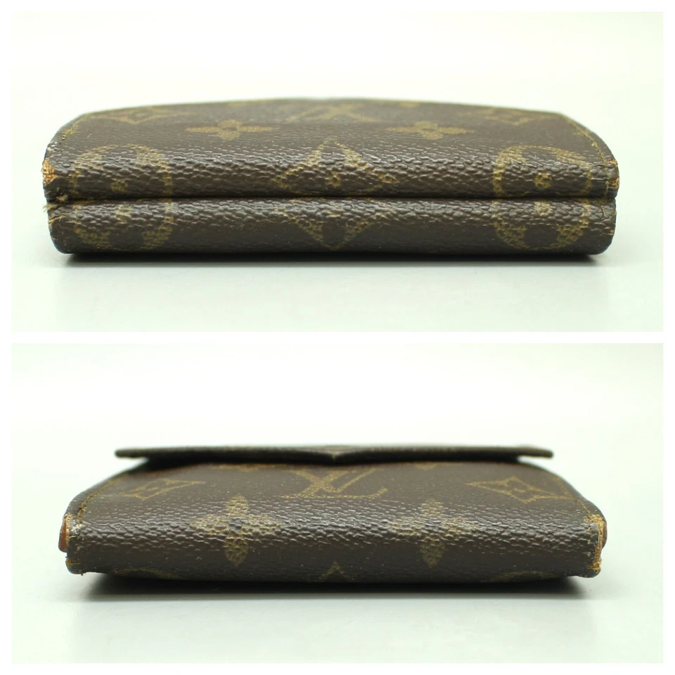 Louis Vuitton Monogram Leather Brown Bifold Envelope Wallet/Purse, Brown Vintage - Image 3 of 4