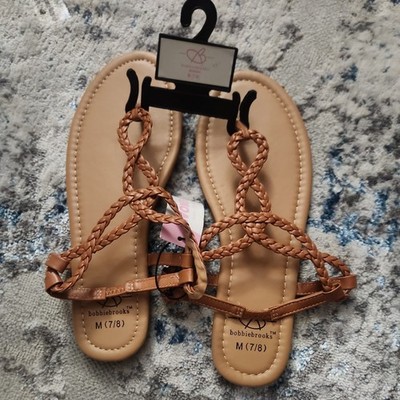Bobbie Brooks Flip Flop Set Size Medium 7/8